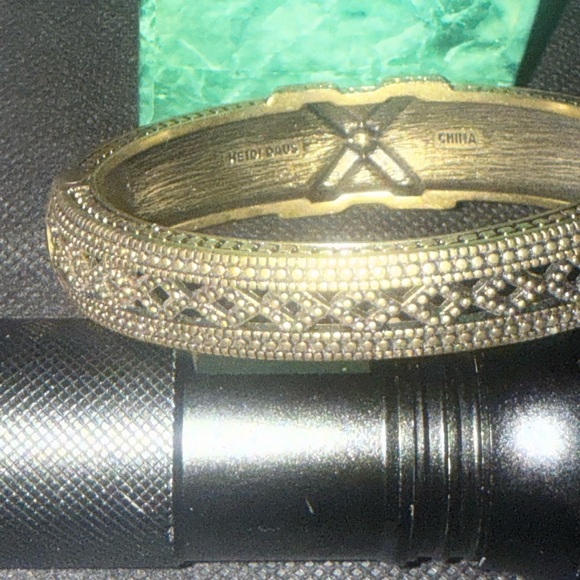 Heidi Daus Gold and Orange Bracelet - Picture 2 of 2